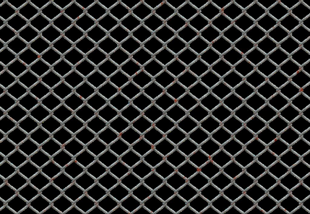 fence, iron fence, mesh